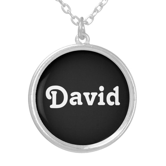 Necklace David (Front)