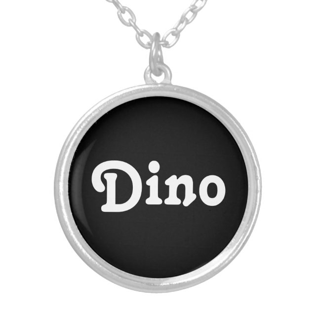 Necklace Dino (Front)