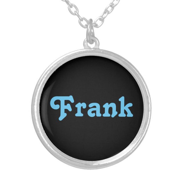 Necklace Frank (Front)