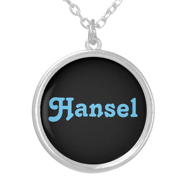 Necklace Hansel (Front)