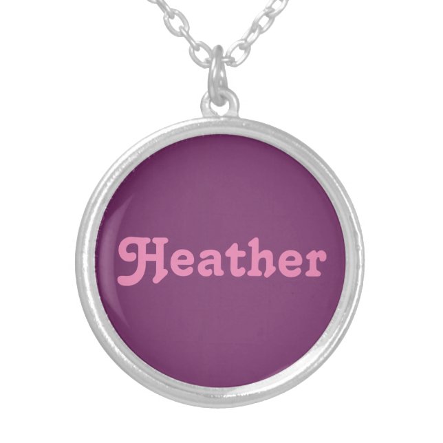 Necklace Heather (Front)