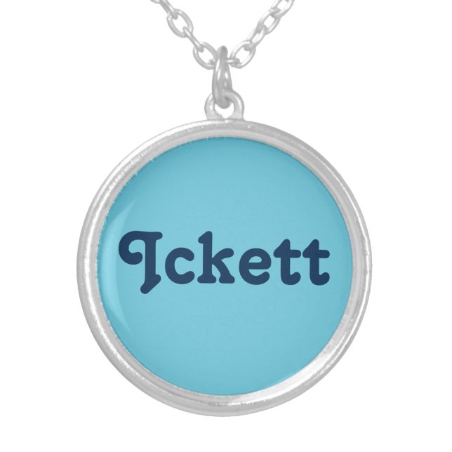 Necklace Ickett (Front)