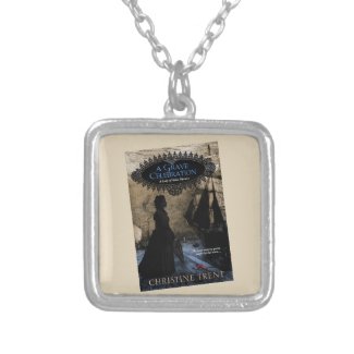 Necklace, Lady of Ashes, Grave Celebration Silver Plated Necklace