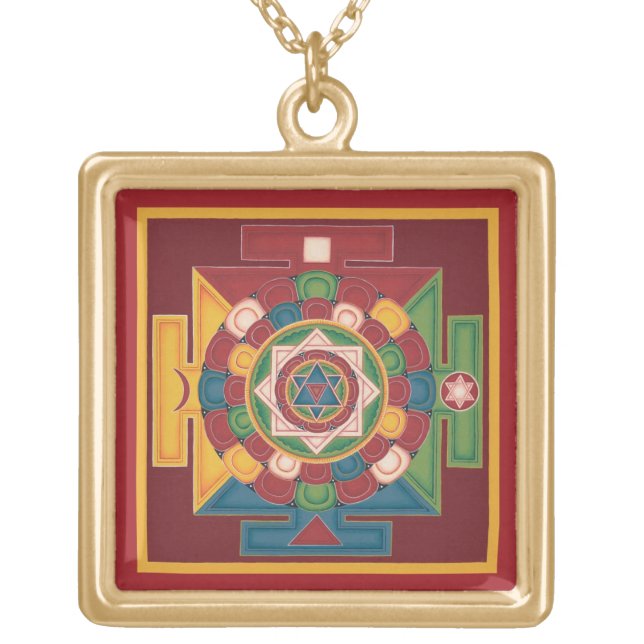 Necklace - Mandala of the 5 Earth Elements (Front)