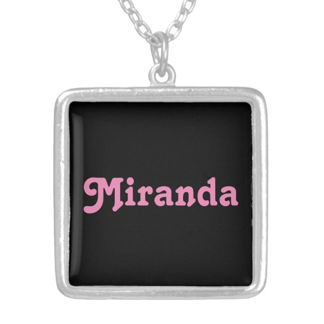 Necklace Miranda (Front)