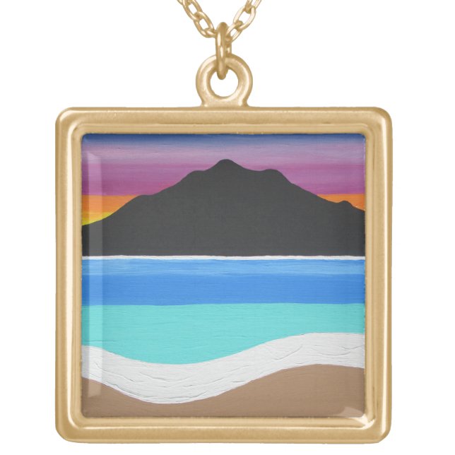 Necklace Mt Tamalpais Twilight Shoreline  (Front)