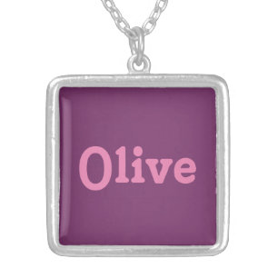 Necklace Olive