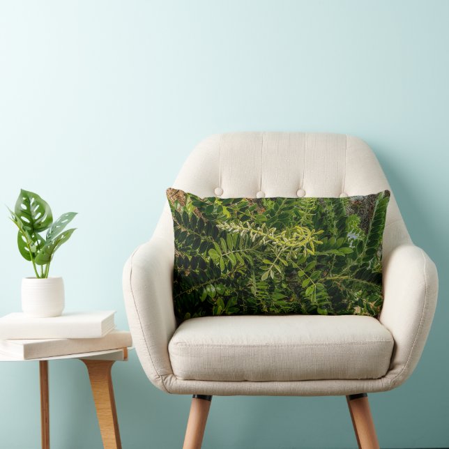 Necklace Pod Welcomes Spring Lumbar Pillow  (Chair)