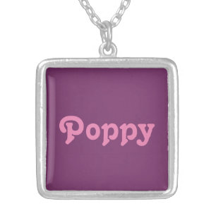Necklace Poppy