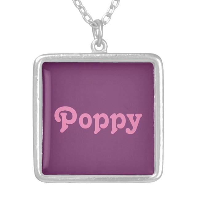 Necklace Poppy (Front)