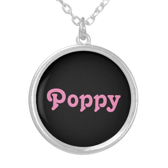 Necklace Poppy (Front)