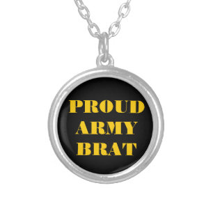 Necklace Proud Army Brat