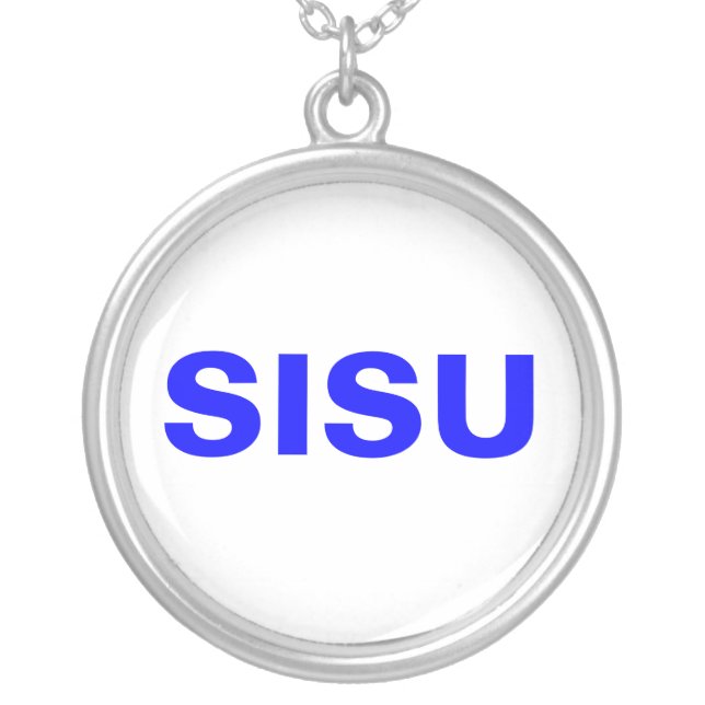 Necklace SISU Nature& Spirit of the Finnish People (Front)