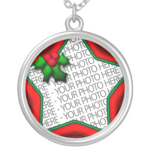 Necklace Sterling Silver Custom Color Printing 18"