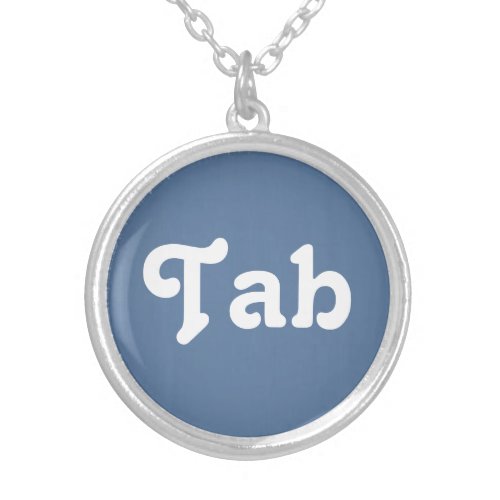 Necklace Tab