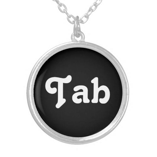 Necklace Tab