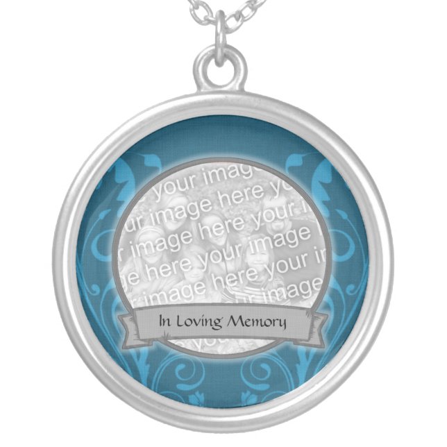 Necklace Template - Photo Memorial Keepsake (Front)