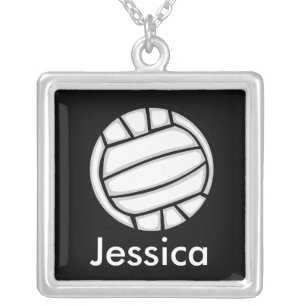 Necklace Template - Volleyball