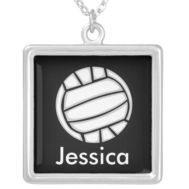 Necklace Template - Volleyball (Front)