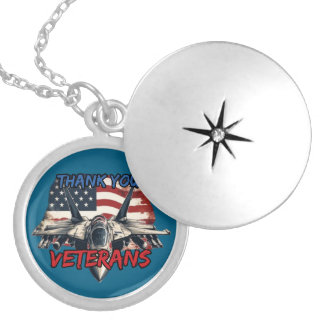 Necklace thank you veterans