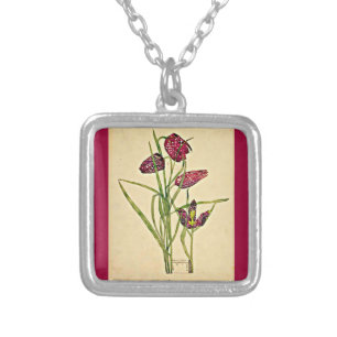 Necklace-Vintage-Charles Rennie Mackintosh 10 Silver Plated Necklace