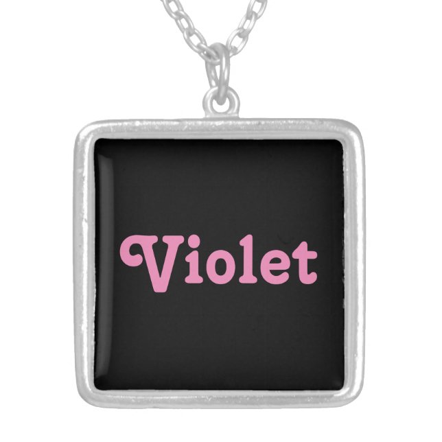Necklace Violet (Front)