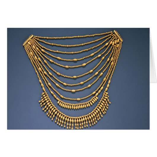 Necklace with bells cards (Front Horizontal)