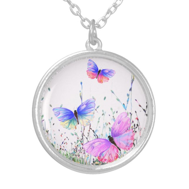 Necklace with Butterflies (Front)