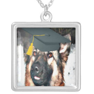 Necklace with German Shepherd Grad