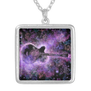 Necklace with Guitar