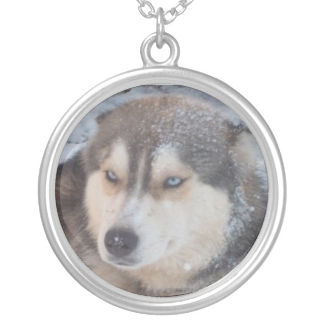 Necklace with Husky (Front)