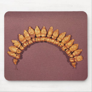 Necklace with masks of maenads and Silenus Mouse Pad