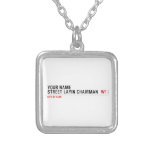 Your Name Street Layin chairman   Necklaces