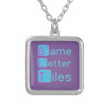 Game
 Letter
 Tiles  Necklaces