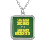 KEEP
 CALM
 and
 PLAY
 GAMES  Necklaces