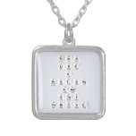 Think 
 like 
 a 
 protone 
 And 
 stay 
 positive  Necklaces