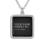 Your Name Street  Necklaces