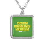 Game
 Letter
 Tiles  Necklaces