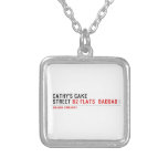 Cathy's Cake Street  Necklaces
