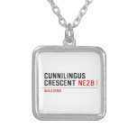 Cunnilingus  crescent  Necklaces