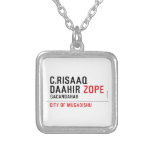 C.risaaq daahir  Necklaces