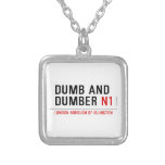 DUMB AND DUMBER  Necklaces