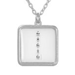 Au
 W
 Es
 O
 Eu  Necklaces