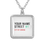 Your Name Street  Necklaces