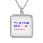 Your Name Street  Necklaces