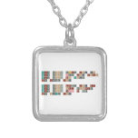 Never gonna give you up
 Never gonna let you down
 Never gonna run around 
 and desert you
 
 Never gonna make you cry
 Never gonna say goodbye
 Never gonna tell a lie
 and hurt you  Necklaces