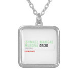 ISHMAEL MAKGAE MUSONA  Necklaces