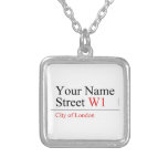 Your Name Street  Necklaces