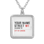 Your Name Street  Necklaces