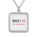 ORDET  Necklaces